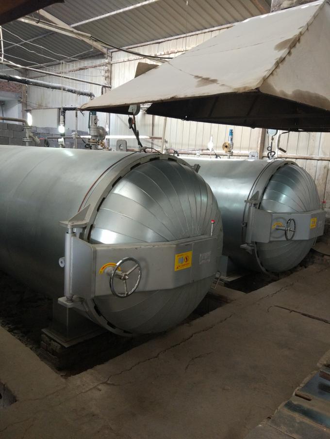 185 Degree Steam Heating Rubber Vulcanizing Autoclave