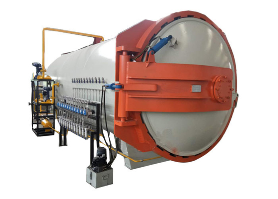 Industrial Carbon Fiber Autoclave 3 Phase 5Mpa With High Temperature For Manufacturing