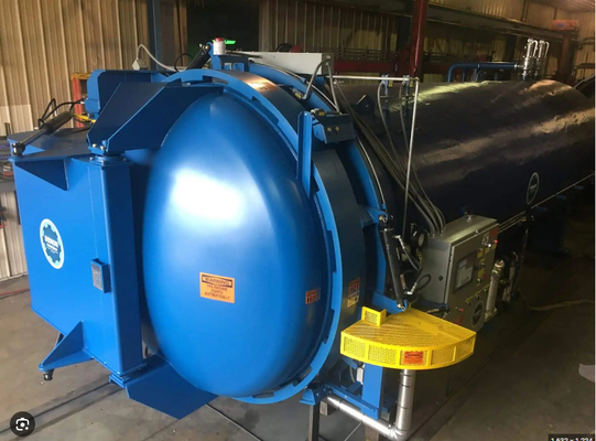 100-450 Degree Composite Autoclave For Rubber Vulcanization Q345R/SS304 316 ASME