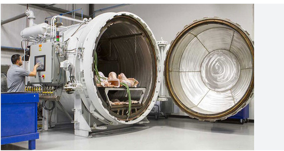 High Pressure Carbon Fiber Autoclave With SS316 Tank Material For Efficient Operation