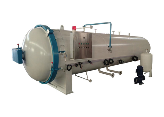 Q345R  Wood Treatment Plant PLC Automatic Control Track Sleepers Lumber Preservation Equipment