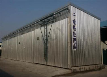 Air Circulation Evenly Vacuum Wood Drying Kiln Large Processing Capacity