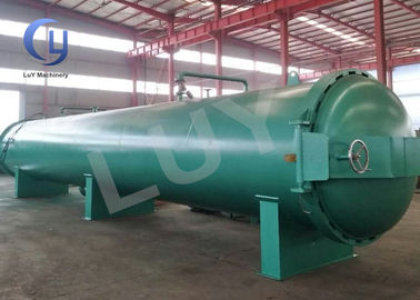 Semi Automatic Wood Heat Treatment Equipment Wooden Pole Treatment Plant