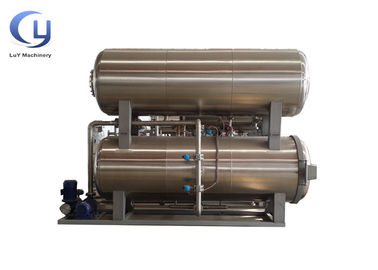 Professional Autoclave Retort Sterilizer With Double Safety Interlocking