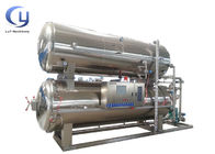 Stainless 2m Food Sterilizer Machine 120℃ High Temperature Sterilization 0.44Mpa