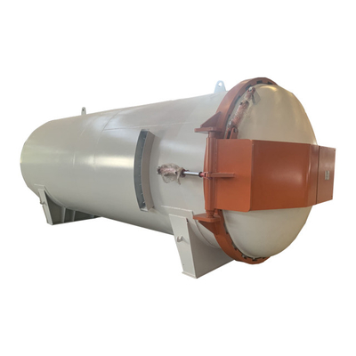 Automatically Control Heater Speed To Adjust Inside Tank Temperature Rubber And Plastic Vulcanization Autoclave