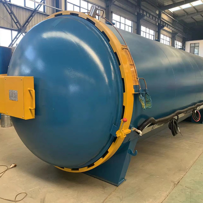 Release Pressure Inside The Tank Mine Roller Vulcanization Tank Rubber Athletics Track Vulcanization Autoclave