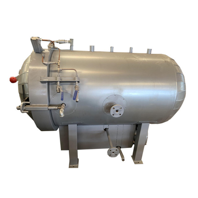 Automatic Release Pressure Inside Tank Rubber Roller Canister Vulcanization Autoclave With Key Engine Components