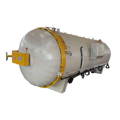 Automatic Release Pressure Inside Tank Rubber Roller Canister Vulcanization Autoclave With Key Engine Components