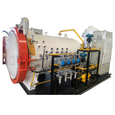 Laboratory And R&amp;D Facilities Prototypes Of Bike Frames Carbon Fiber Autoclave With Pressure Vessel And Motor Core Components