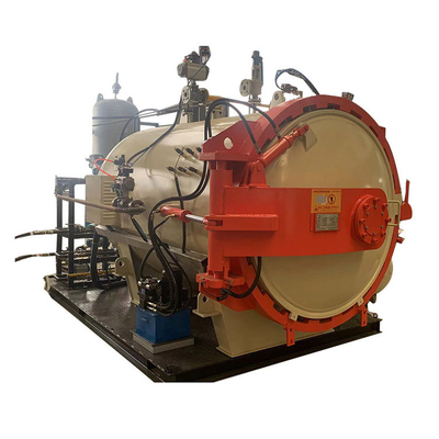 0.8MPa 600mm Diameter Touch Screen PLC Control Industrial Small Composite Autoclave For Laboratory