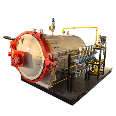 0.8MPa 600mm Diameter Touch Screen PLC Control Industrial Small Composite Autoclave For Laboratory