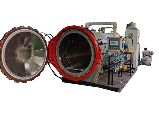 Ceramic Fiber Composite Material Silicon Carbide For Protective Plug Plate Technology PID Temperature Composite Autoclave Price