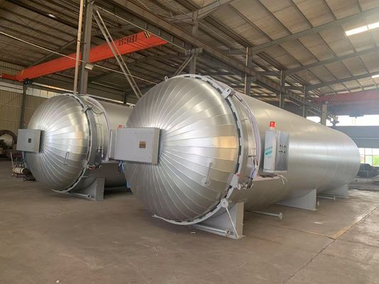 Sports Field Autoclave Safety Interlock System Independent Vacuum Control Production Composite Autoclave Featuring Engine Core