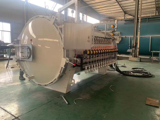 Industrial Horizontal Steel Autoclave Industrial Autoclave For Carbon Used Wide Application Range Electronic Industry Field