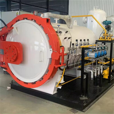 ISO 9001 NADCAP Approved Industrial Autoclave Used in Defense Components High Pressure Anti-fatigue Reliable Composite
