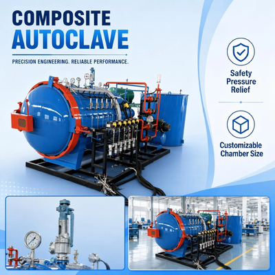 CE Certified Industrial Autoclave Engine High-Power 10Kw-700Kw Multi-Voltage 380V/410V/220V Precise Temperature Pressure Control