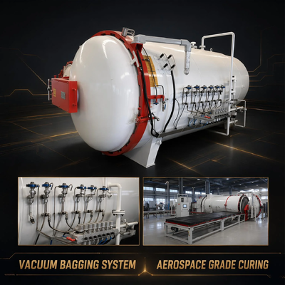 ASME Approved 2.5x8.0m Continuous Working Industrial Steam Autoclave for Conveyor Belt Rubber Products Vulcanization