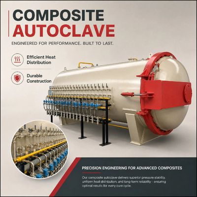 Advanced Composite Forming Vessel Composite Autoclave for R&D Laboratory Composite Material Sample Trial and Test Projects