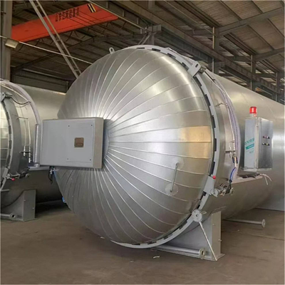 Vacuum Composite Autoclave Pressure Vessel PLC Control With Data Logging for Laboratory and R&D Composite Testing