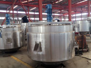 Tilting Industrial Steam Jacketed Kettle For Cooking , Gas Electric Heating