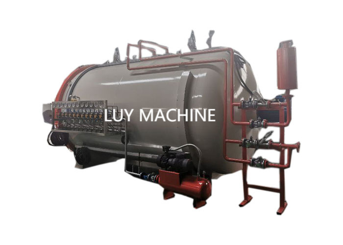 Q345R Or SS304 316 Industrial Autoclave 220V/380V For Composite Production