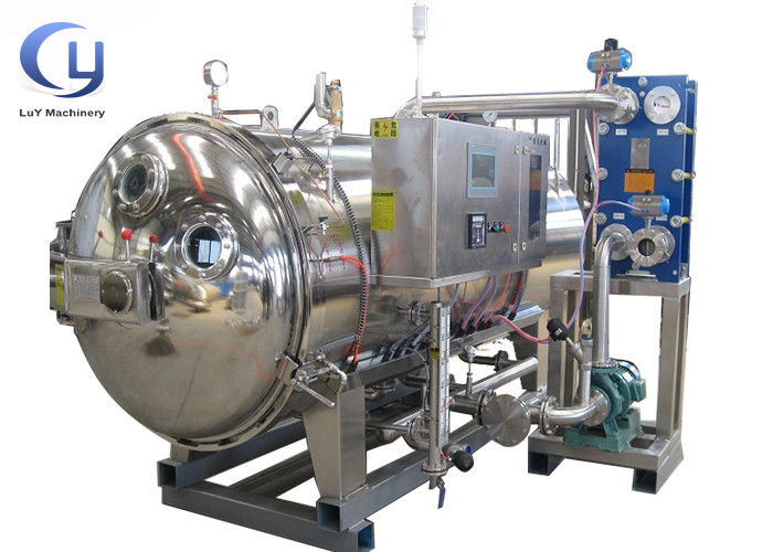 High Temperature Food Sterilizer Machine Autoclave Food Processing 3 Phase 50Hz