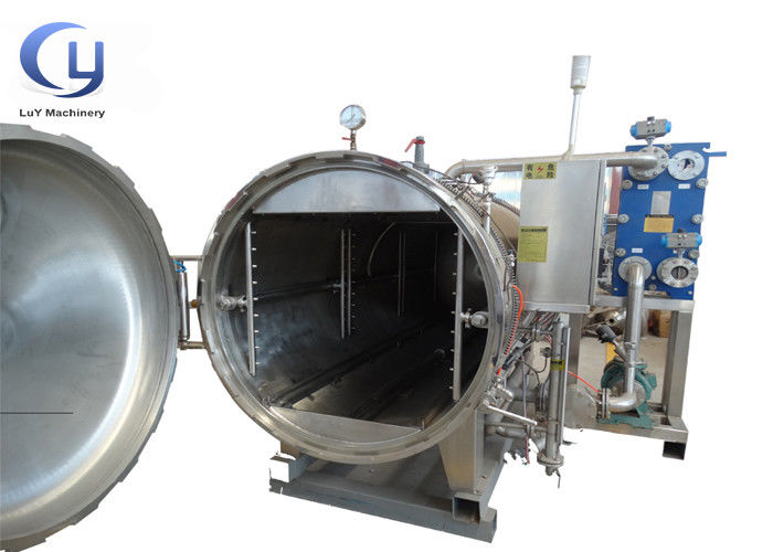 Industrial Food Sterilizer Machine Autoclave / High Pressure Sterilization Machine