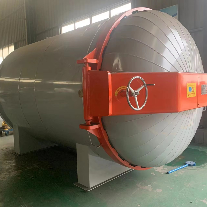 Tire Recycling Products Automatic Waste Tyre Retreading Plant For Rubber Curing Autoclave