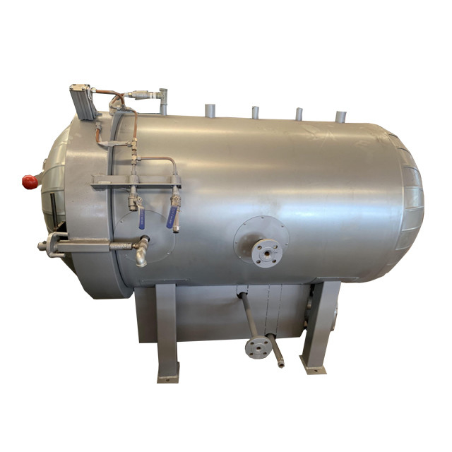 Automatic Release Pressure Inside Tank Rubber Roller Canister Vulcanization Autoclave With Key Engine Components