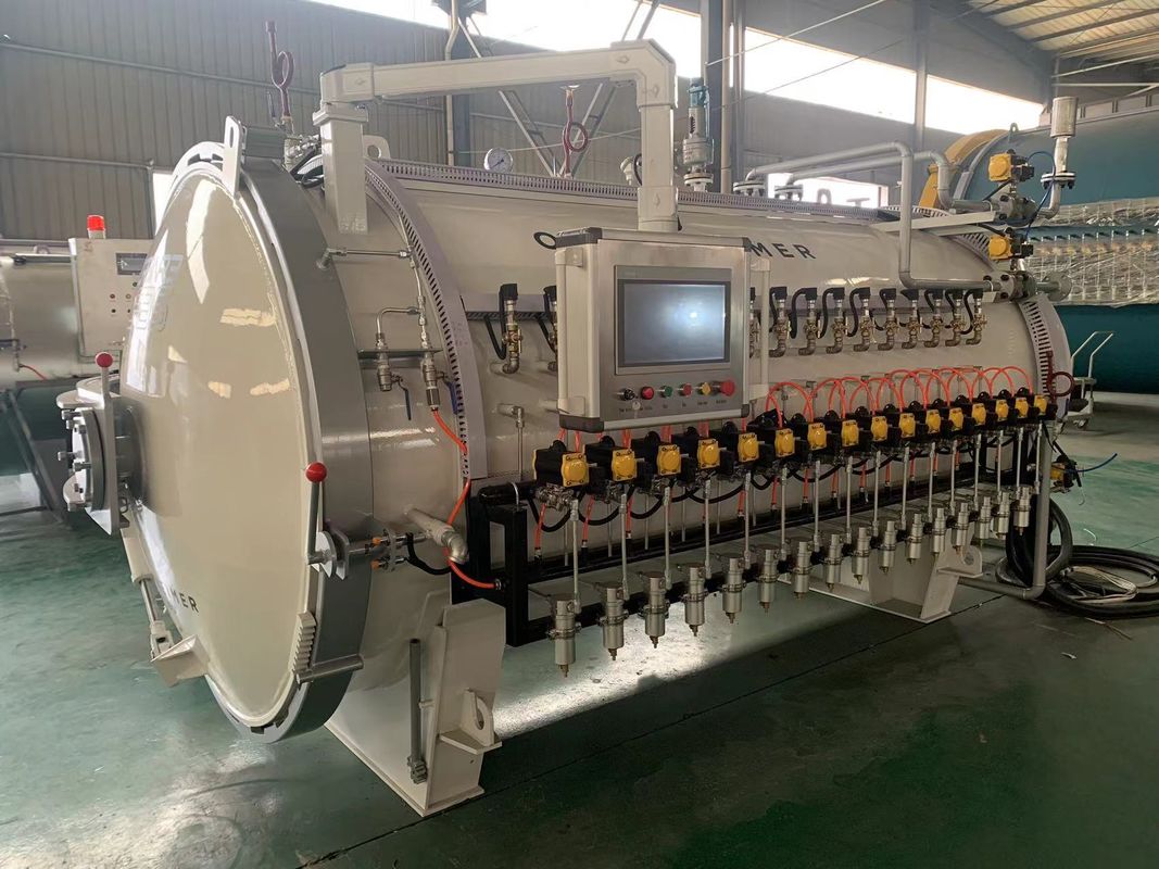 Length 3500mm Composite Autoclave Car Parts Like Bonnet Roof Fender Wing Oven For Carbon Fiber Products Manufacturers