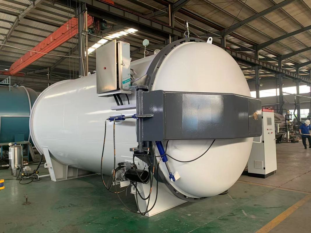 Full Automatic Aerospace Carbon Fiber Industrial Autoclave Car Parts Like Bonnet Wing Composite Autoclave Pump Motor Core\