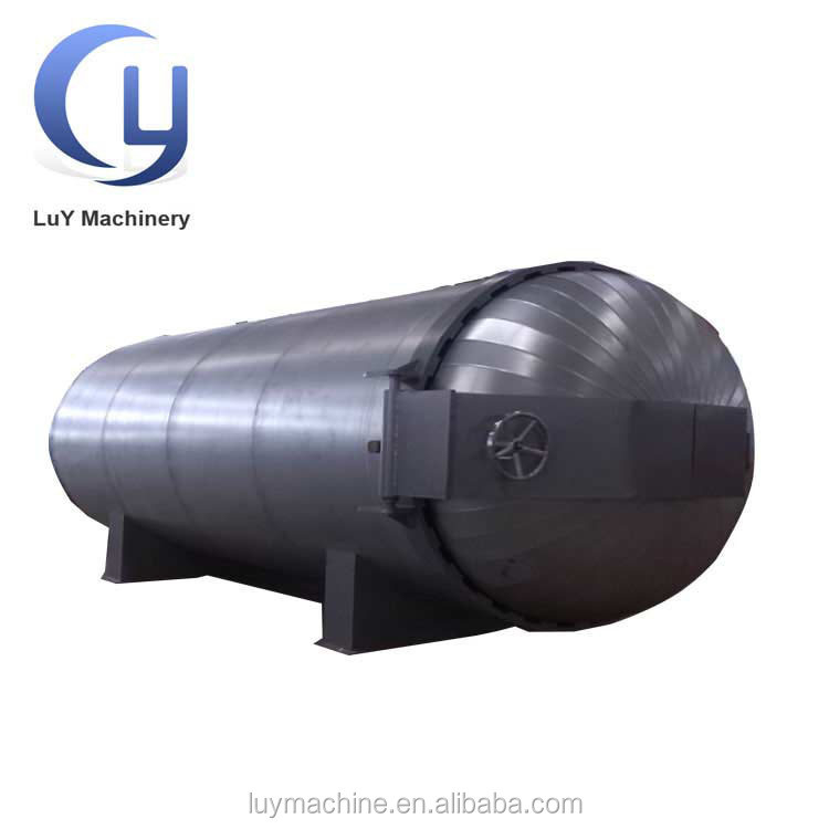Depth Carbonization Wood Autoclave Thermo Treated Machine With Corrosion
