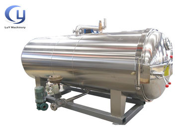 Full Automatic Food Sterilization Equipment Electric Heating Or Using Steam Boiler